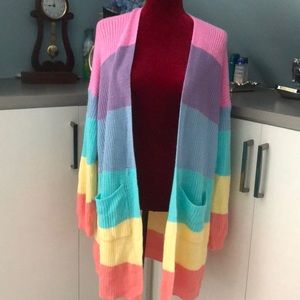 Pastel Color Cardigan